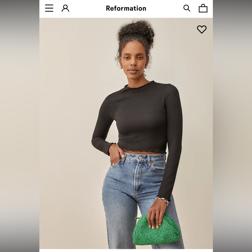 Reformation Zayne top